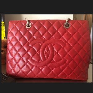 Large Chanel authentic real bag